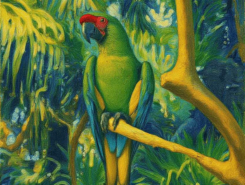 Remake this in Van Gogh style